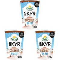 Arla Skyr kokos yoghurt 0% fat 3-pack