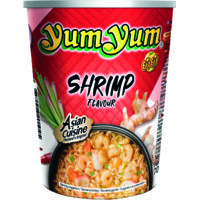 Een afbeelding van Yum Yum Shrimp flavour instant noodles