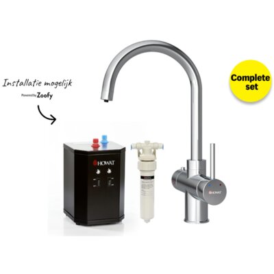 pdp-image-HOWAT Kokend water kraan rond chroom