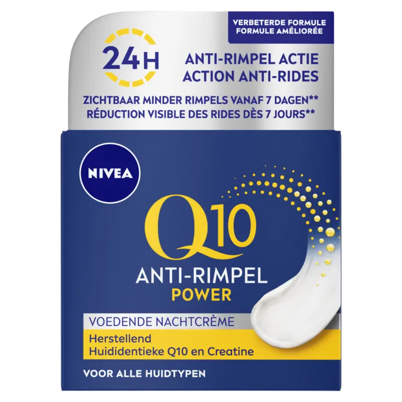 NIVEA Q10 power anti-rimpel nachtcrème