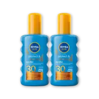Nivea Sun Protect & bronze zonnebrand spf30 2-pack