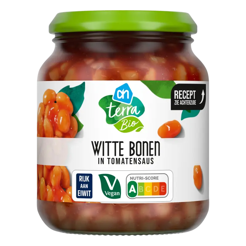 AH Terra Biologisch witte bonen in tomatensaus