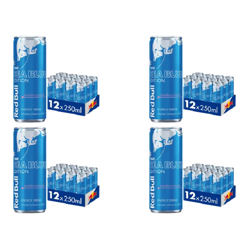 Energy drink juneberry 4x 12-pack