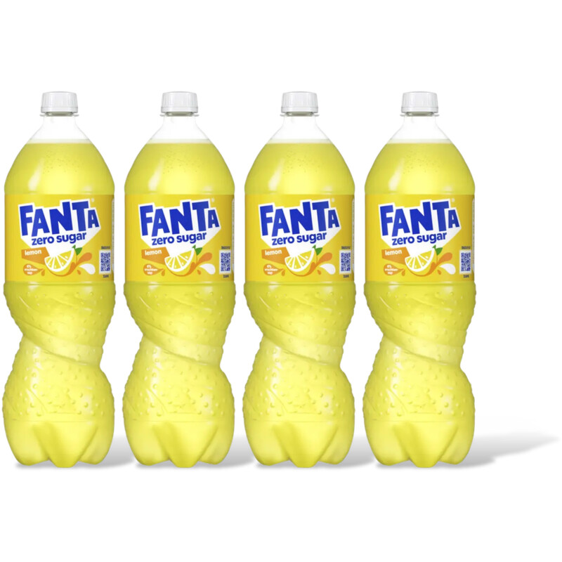 Fanta Lemon zero sugar 4-pack