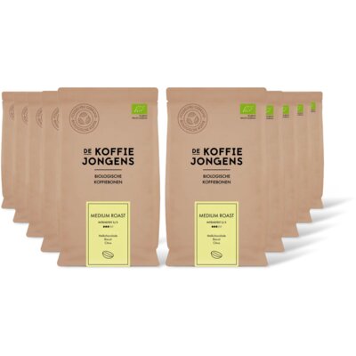 pdp-image-De Koffiejongens Medium roast koffiebonen 10-pack