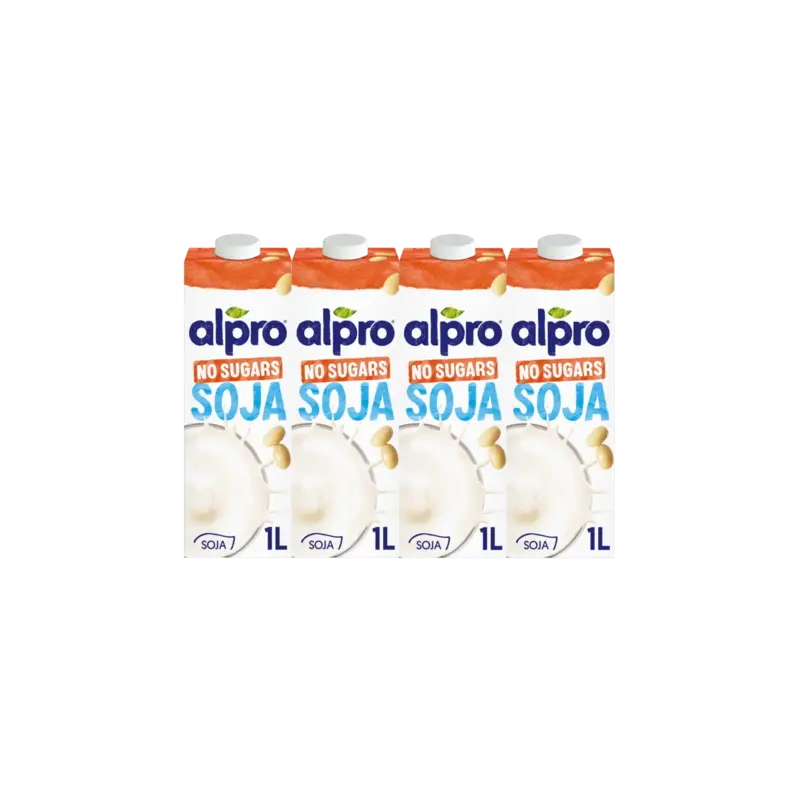 Sojadrink zonder suikers 4-pack
