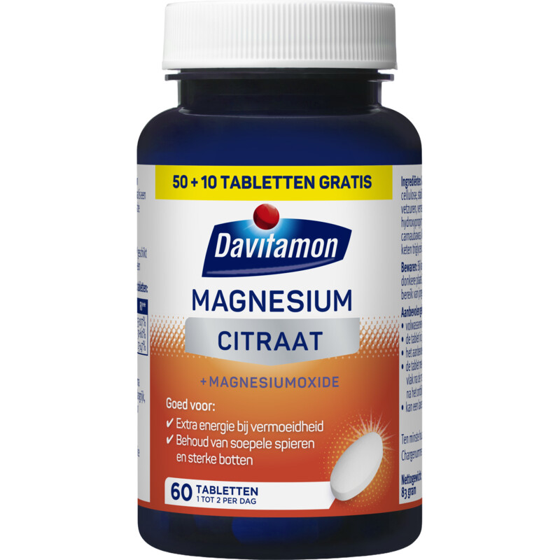 Een afbeelding van Davitamon Magnesium citraat
