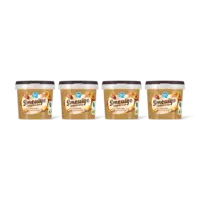 AH Smeuige pindakaas naturel 4-pack