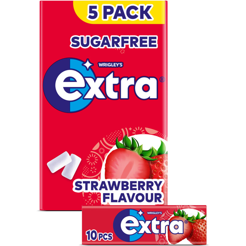 Extra Strawberry 5-pack