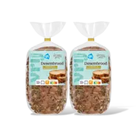 AH Glutenvrij Desembrood pompoen- & zonnebloempitt 2pk