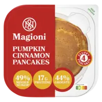 Magioni Pumpkin cinnamon pancakes