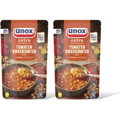 pdp-image-Unox Kikkererwten tomatensoep 2-pack