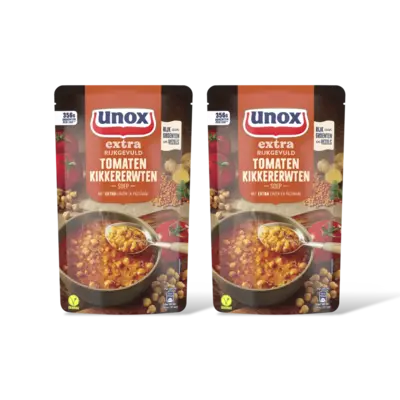 pdp-image-Unox Kikkererwten tomatensoep 2-pack