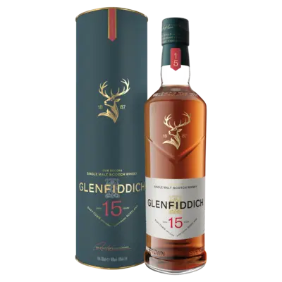 Glenfiddich 15 Year Old ウイスキー 700ml 40% Glenfiddich Single malt Scotch whisky 15 years bestellen | Albert