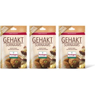 pdp-image-Verstegen Kruidenmix voor gehakt Surinaams 3-pack