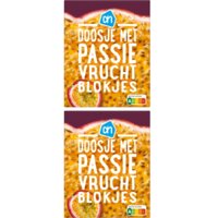 Een afbeelding van AH Doosje met passievruchtblokjes 2-pack