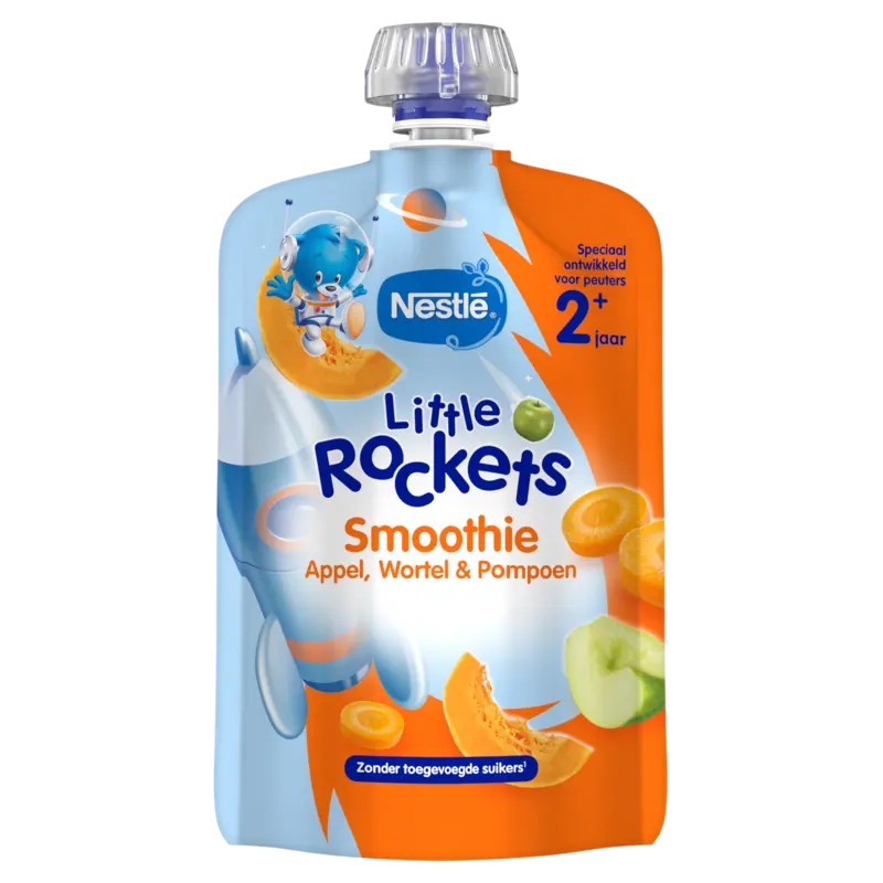 Nestlé Little Rockets Knijpfruit pompoen 2+