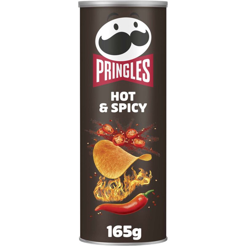 Een afbeelding van Pringles Hot & spicy