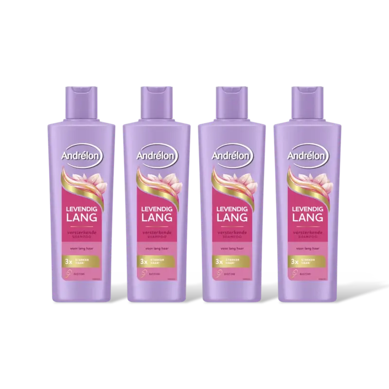 Andrélon Levendig lang shampoo 4pack