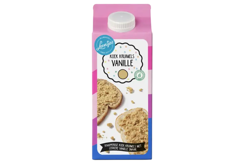 Leentjes Koek kruimels vanille