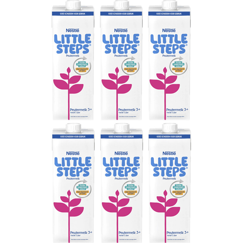 Een afbeelding van Nestlé Little steps peutermelk 3+ 6-pack