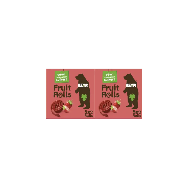 Fruit rolls aardbei 2-pack