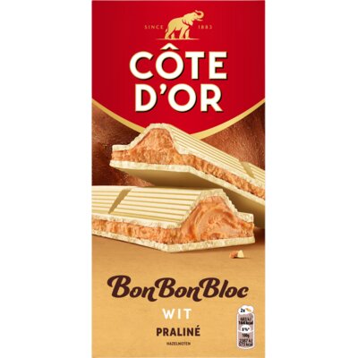 pdp-image-Côte d'Or BonBonBloc chocoladereep praliné wit