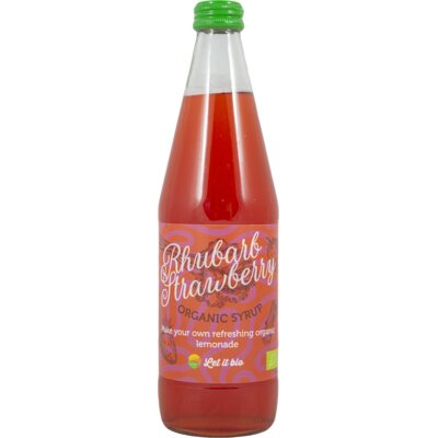 pdp-image-Let it Bio Rabarber aardbei siroop