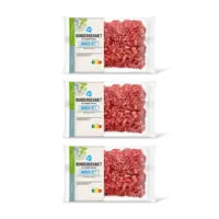 AH Rundergehakt minder vet 3 pack
