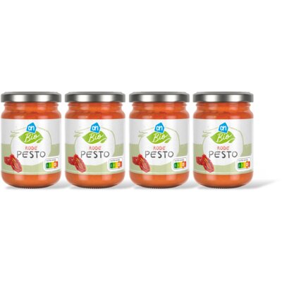 pdp-image-AH Biologisch Pesto rosso 4 pack