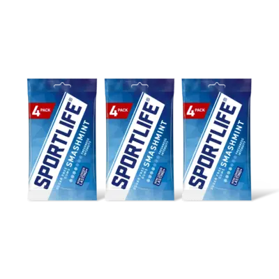 pdp-image-Sportlife Smashmint sugar free gums 4-pack 3-pack