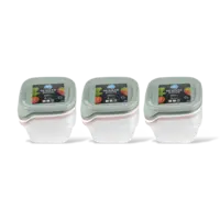AH Bewaardoos 0.25ltr vierkant 3-pack
