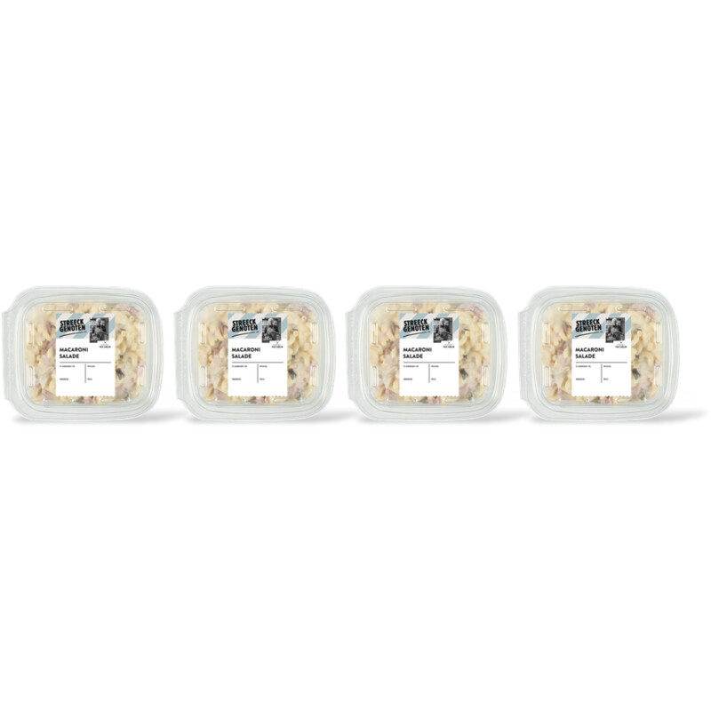 Streeckgenoten Macaronisalade 4-pack