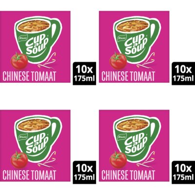 pdp-image-Knorr Cup-a-soup chinese tomaat 10-pack 4-pack