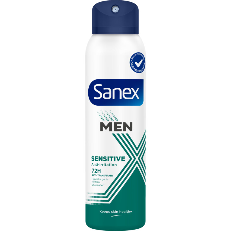 Een afbeelding van Sanex Men sensitive deodorant spray