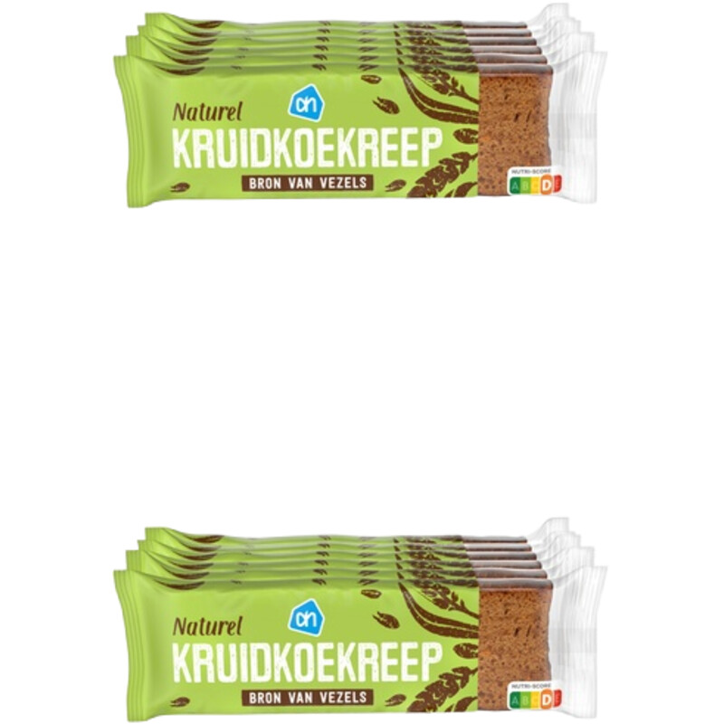 Een afbeelding van AH Kruidkoekreep naturel 6-pack 2-pack