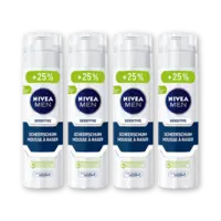 NIVEA Men sens scheerschuim met kamille 4-pack