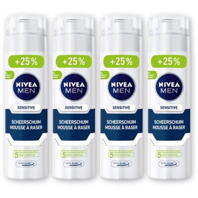 pdp-image-NIVEA Men sens scheerschuim met kamille 4-pack