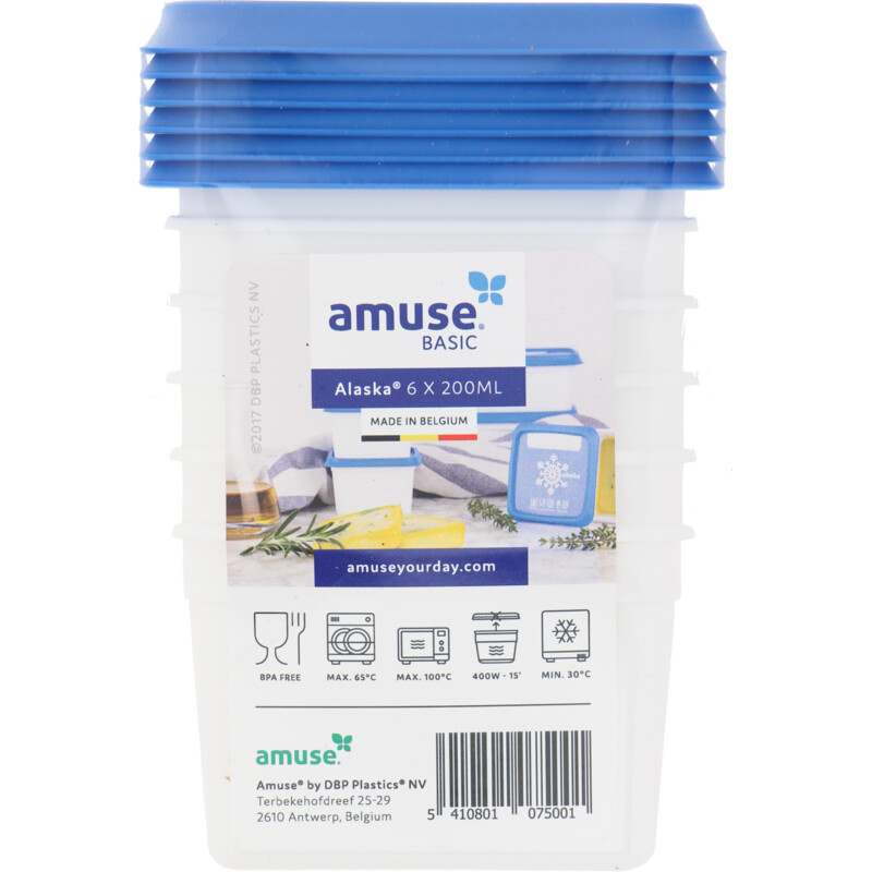 Een afbeelding van DBP Plastics Diepvriedozen alaska 200ml