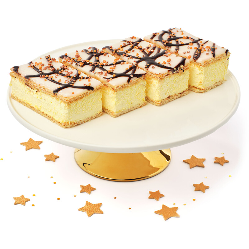 Een afbeelding van AH Excellent Winter tompouce goud