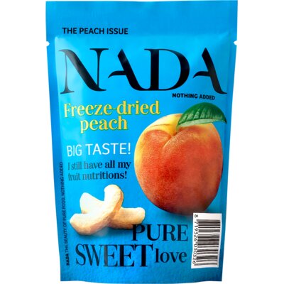 Nada Nothing Added Freeze dried peach bestellen | Albert Heijn