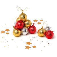 Een afbeelding van AH Excellent Holle kerstballen melkchocolade