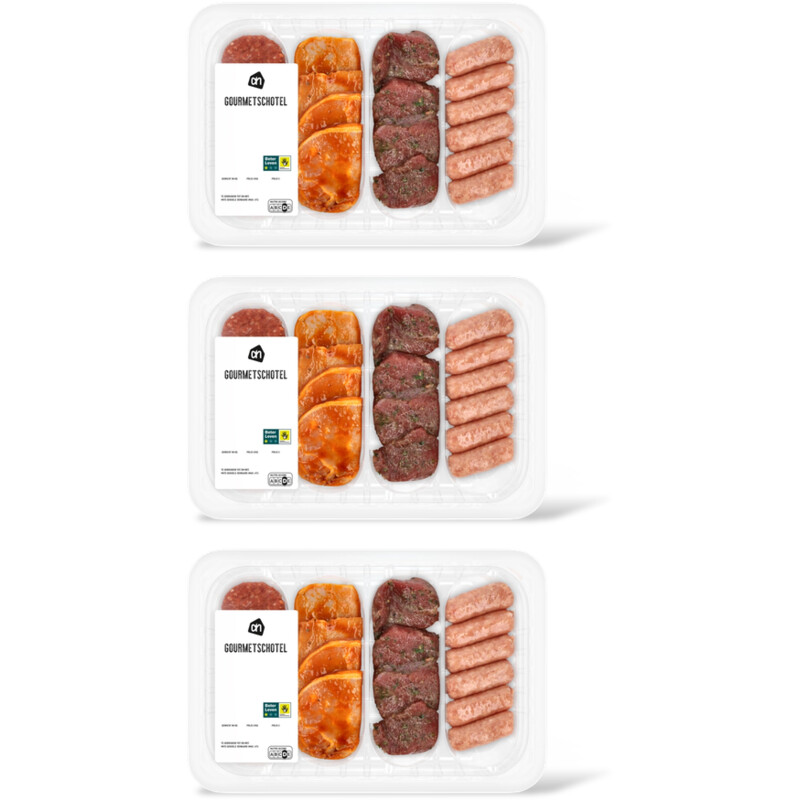 AH Gourmetschotel 3-pack
