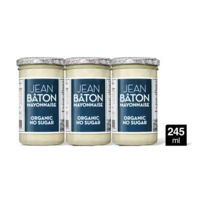 pdp-image-Jean Bâton Mayonaise biologische 3-pack