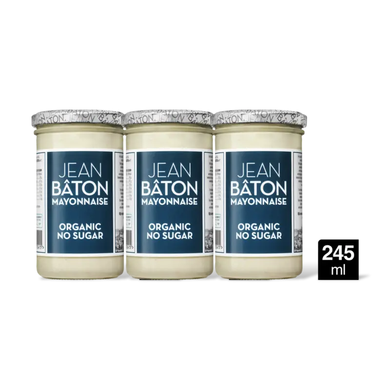 Jean Bâton Mayonaise biologische 3-pack