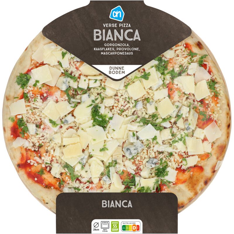 Een afbeelding van AH Verse pizza bianca