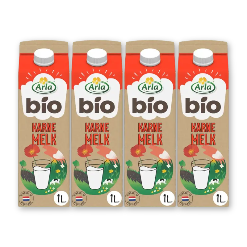 Biologisch karnemelk 4-pack