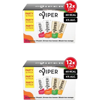 pdp-image-Viper Hard iced tea & hard seltzer 12x 2-pack