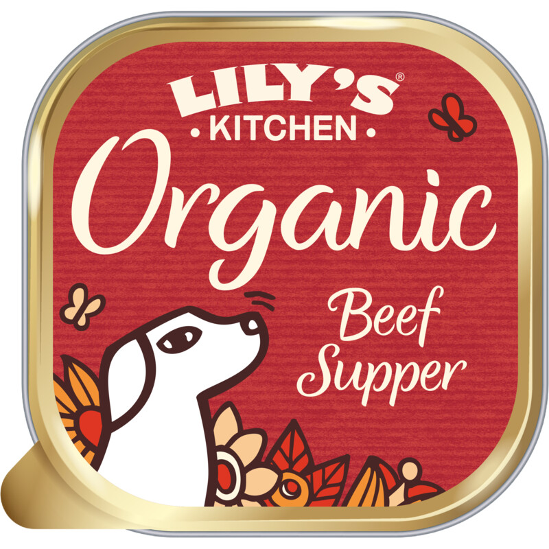 Organic supper met rund