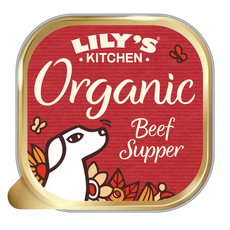 Organic supper met rund